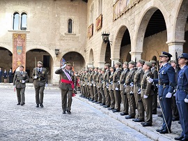 Revista en el Palacio de la Almudaina (Palma