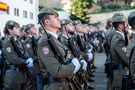 Personal de tropa del Regimiento 