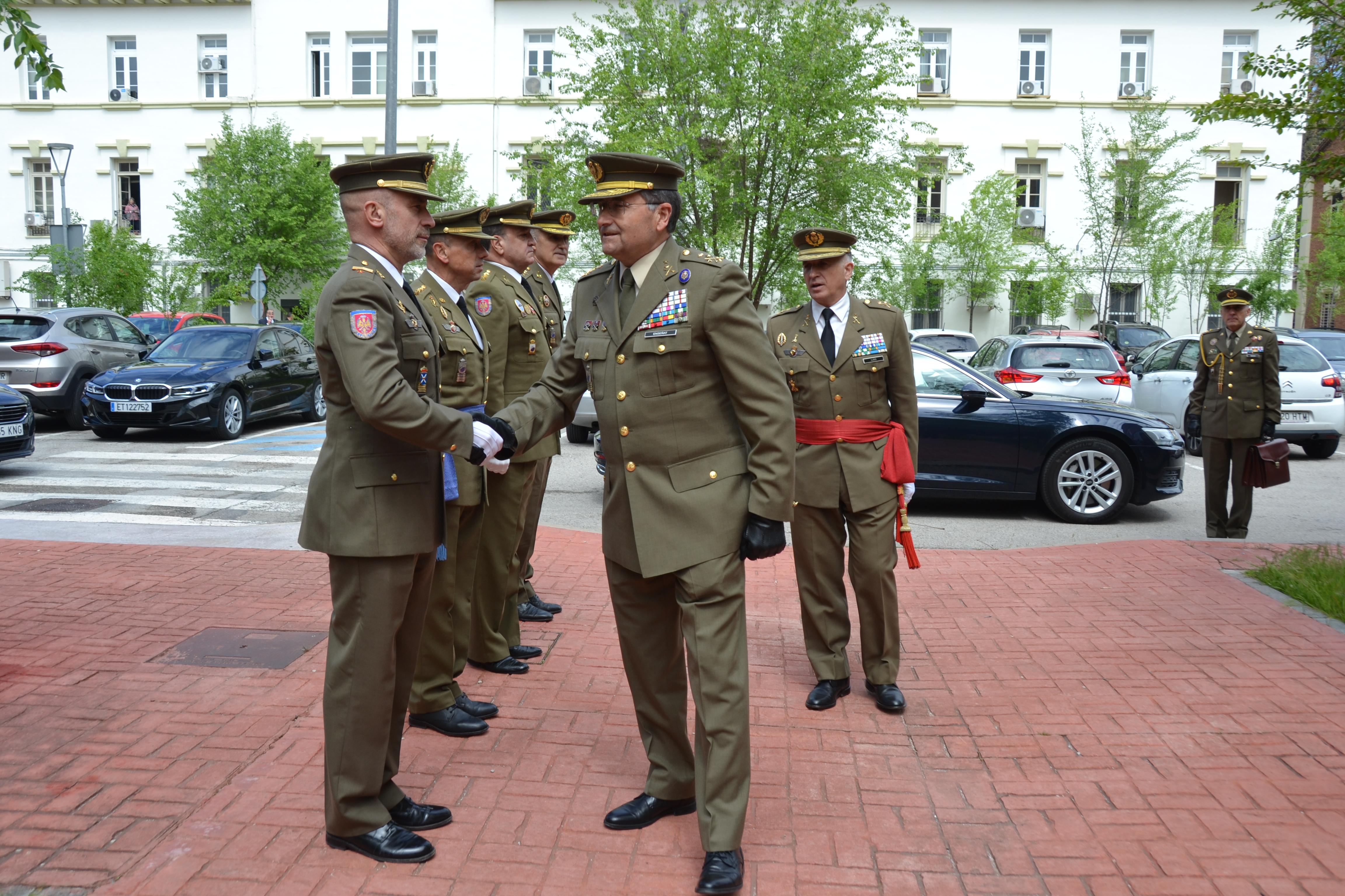 Línea de saludo