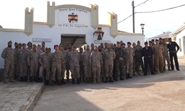 Comandancia General visita al personal destacado en Islas y Peñones