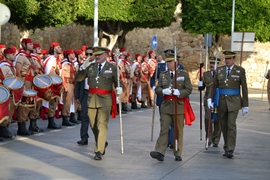 El COMGE pasando revista a la formación