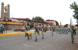 XCV Aniversario de la fundación de la Legión.