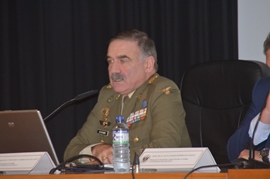 Conferencia en el campus del COMGE