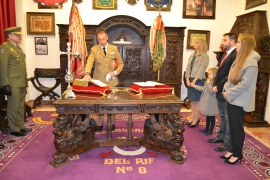 Toma de Posesión y entrega de Mando del Grupo de Regulares Melilla 52.