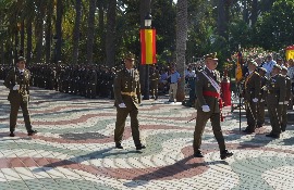 Jura de Bandera de personal civil en Melilla