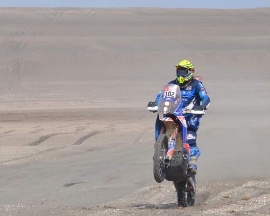 El Capitán Rachid Al-Lal a por su segundo Dakar.