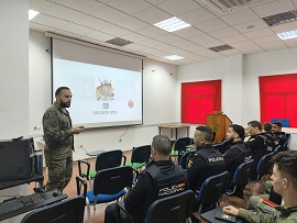 El GREG 52 realiza ejercicios en combate urbano junto a la Policía Nacional  