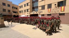 Instrucción físico-militar en la Pista de perfeccionamiento