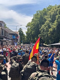 El sargento Pérez González participa en 
