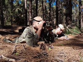 Reconocimiento de una instalación crítica. (Foto:BIMT 