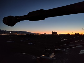 Ejercicio de Artillería de campaña