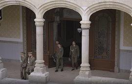 Alumnos en la Academia de Artillería