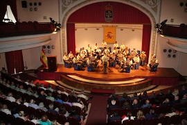 Concierto de la UMUS del CGFT en la Capitanía General de Sevilla