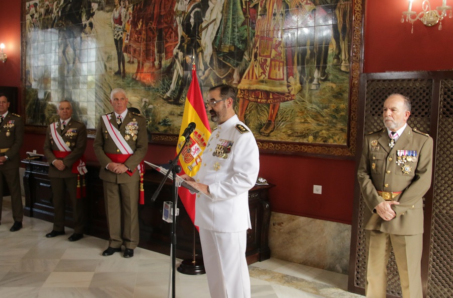 Alocución del Coronel Cañamero.