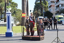 Llegada de la autoridad.