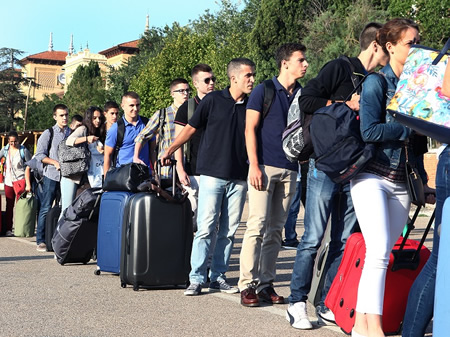 Incorporación de los nuevos cadetes