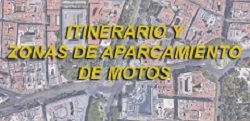 itinerario y zona de aparcamiento
