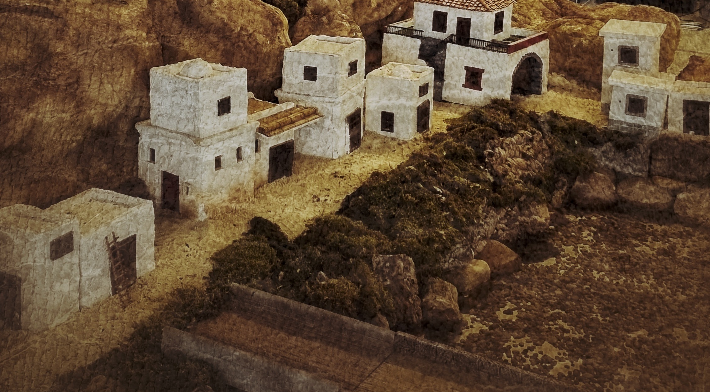 Montaje del belen 2025