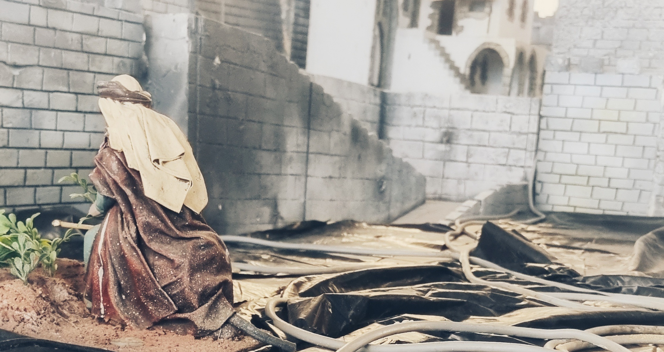 Montaje del belen 2025