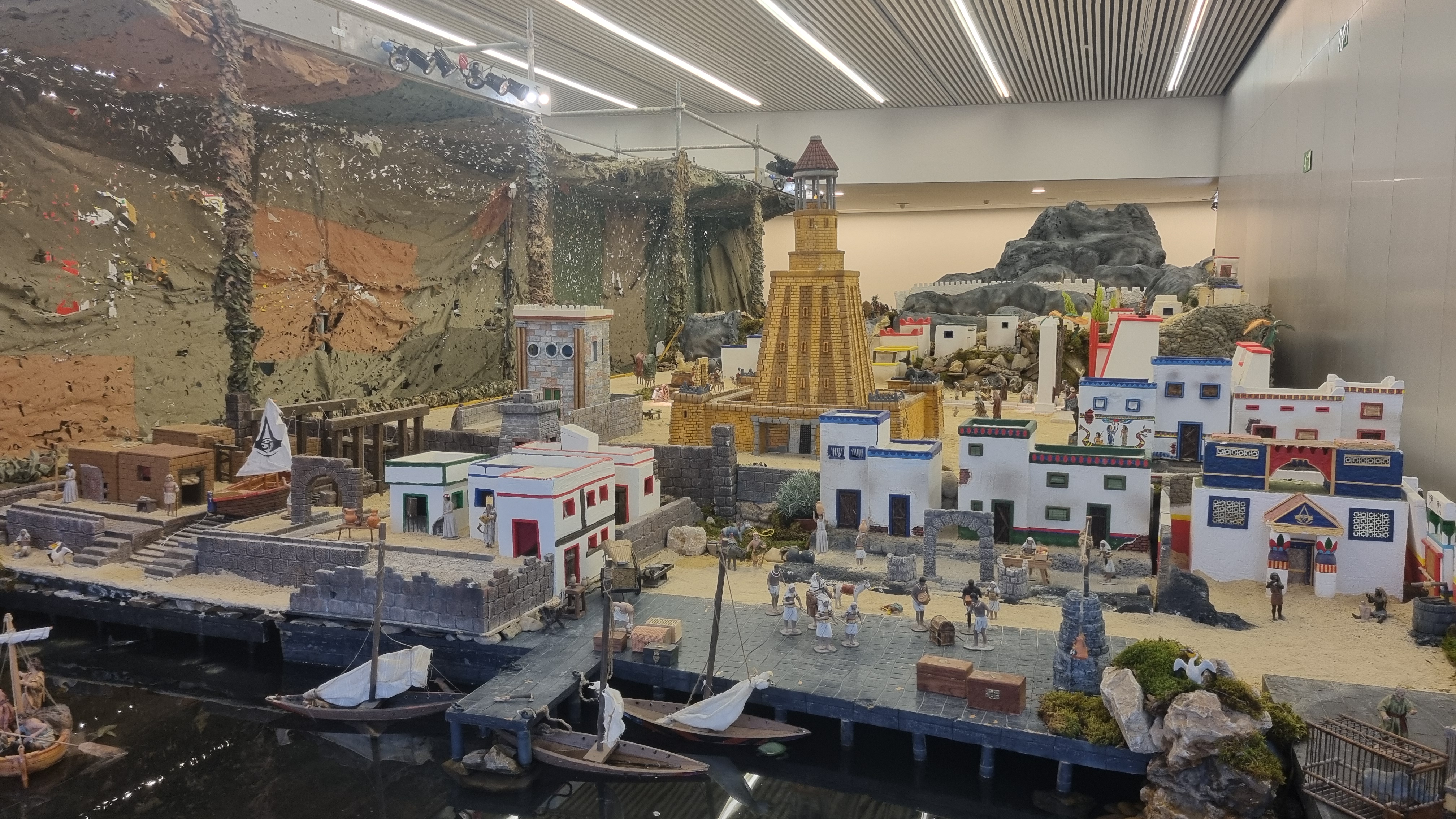 Montaje del belen 2025