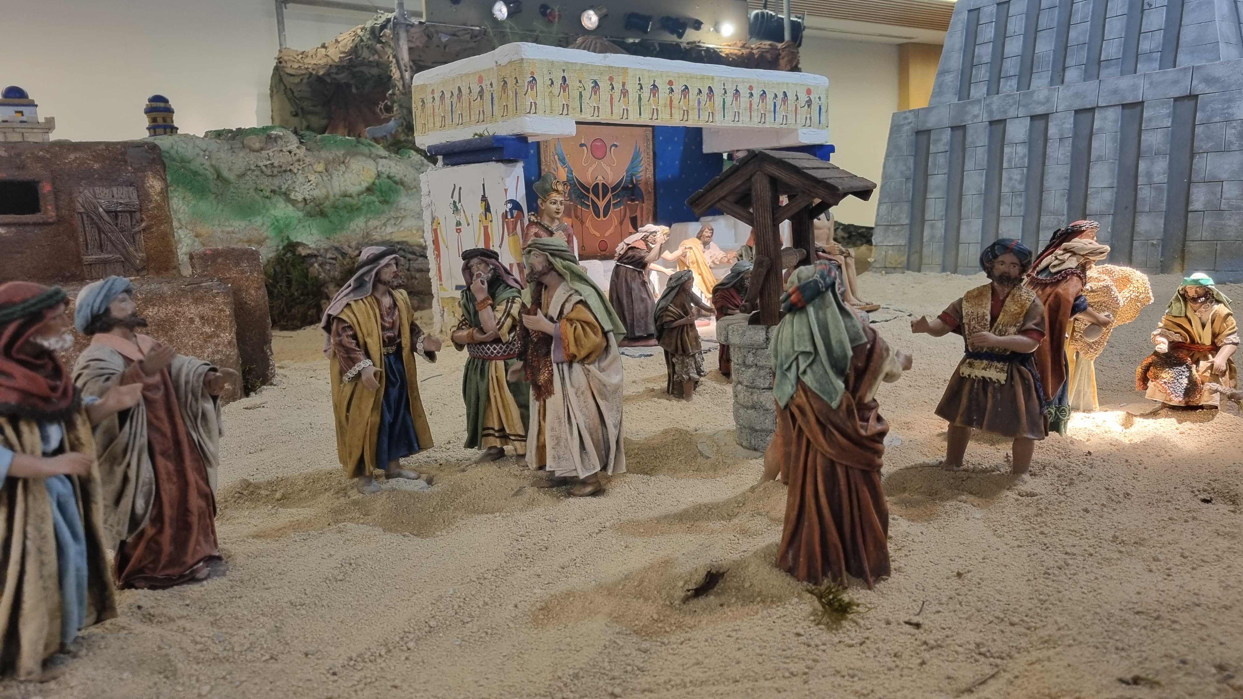 Montaje del belen 2025