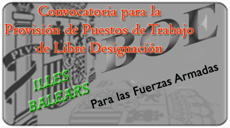 Convocatoria de libre designación