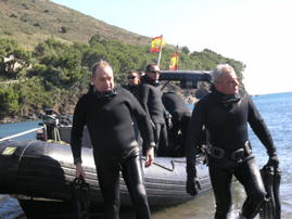 THE CHIEF OF THE ARMY STAFF VISITS THE 94TH SUPPORT DIVER COURSE 