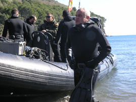 THE CHIEF OF THE ARMY STAFF VISITS THE 94TH SUPPORT DIVER COURSE 