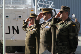 The 2nd COS has participated in the tribute ceremony 