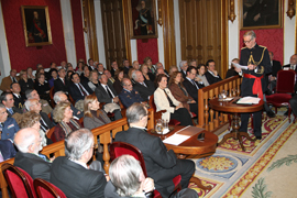 LIEUTENANT GENERAL MUÑOZ-GRANDES BECOMES A MEMBER OF THE ROYAL ACADEMY OF MORAL AND POLICITAL SCIENCES 