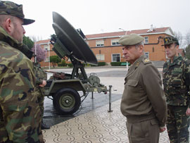 The Chief of the Army Staff Visits the 22nd Signals Regiment 
