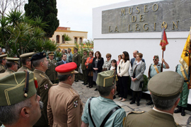 The ceremony was attended by civilian and military authorities in Ceuta