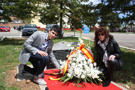 In the ceremony the Field Artillery Command paid tribute to Staff Sergeant Veiga (Photo:Field Artillery Command)