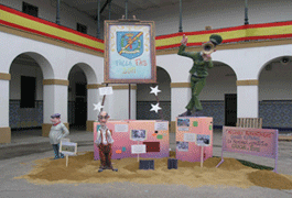 The Armed Forces "Falla" in its 23rd festival