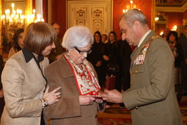 The Army General Chief of the Army Staff presented the medals