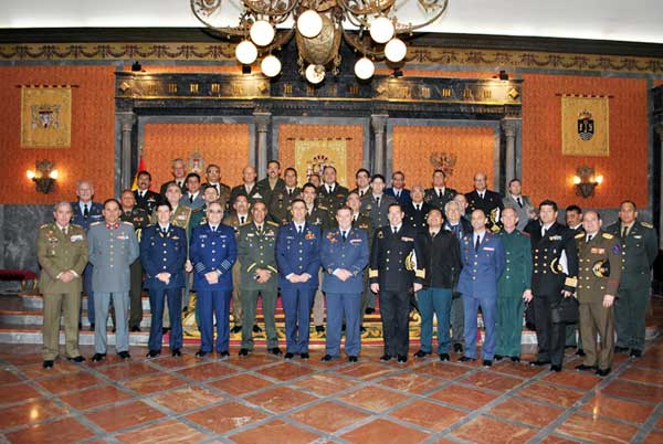 Los alumnos de curso en el CG de FUTER