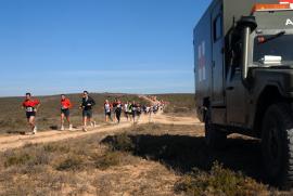 A large part of the race took place on 'San Gregorio' Training Centre 
