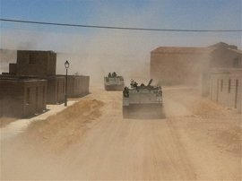 Las maniobras incluyeron combate en zonas urbanizadas