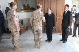 Reception of the Thai delegation 