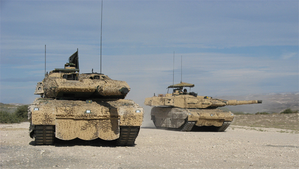 The Swedish main battle tanks on ‘San Gregorio’ 