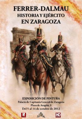 Cartel promocional de la exposición en Zaragoza