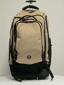 The carry-on incorporates a back pack