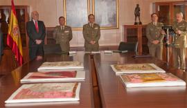 Acto de entrega de los estandartes y guiones