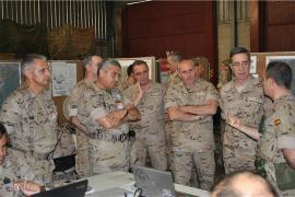 El JEME ha asistido al ejercicio el domingo 7