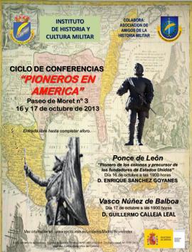 Cartel promocional de las conferencias