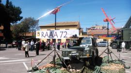 Exposición estática en el barrio de Garrapinillos