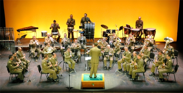 La Unidad de Música de la DIACU en el concierto