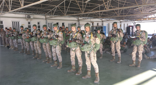 Preparados para uno de los saltos