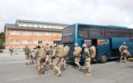 El día 11 llegó el personal a la base de Araca
