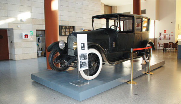El vehículo está expuesto en el museo toledano